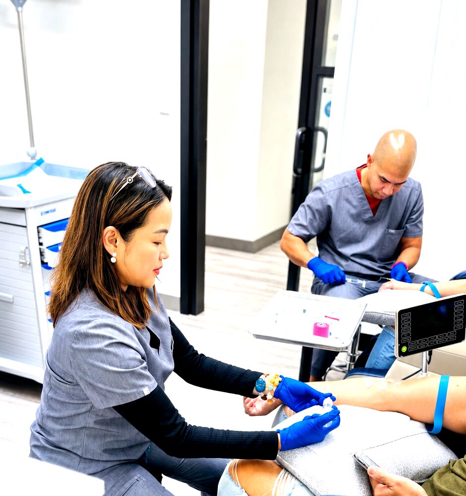 The Hydro Drip Bar licensed RN medical team
