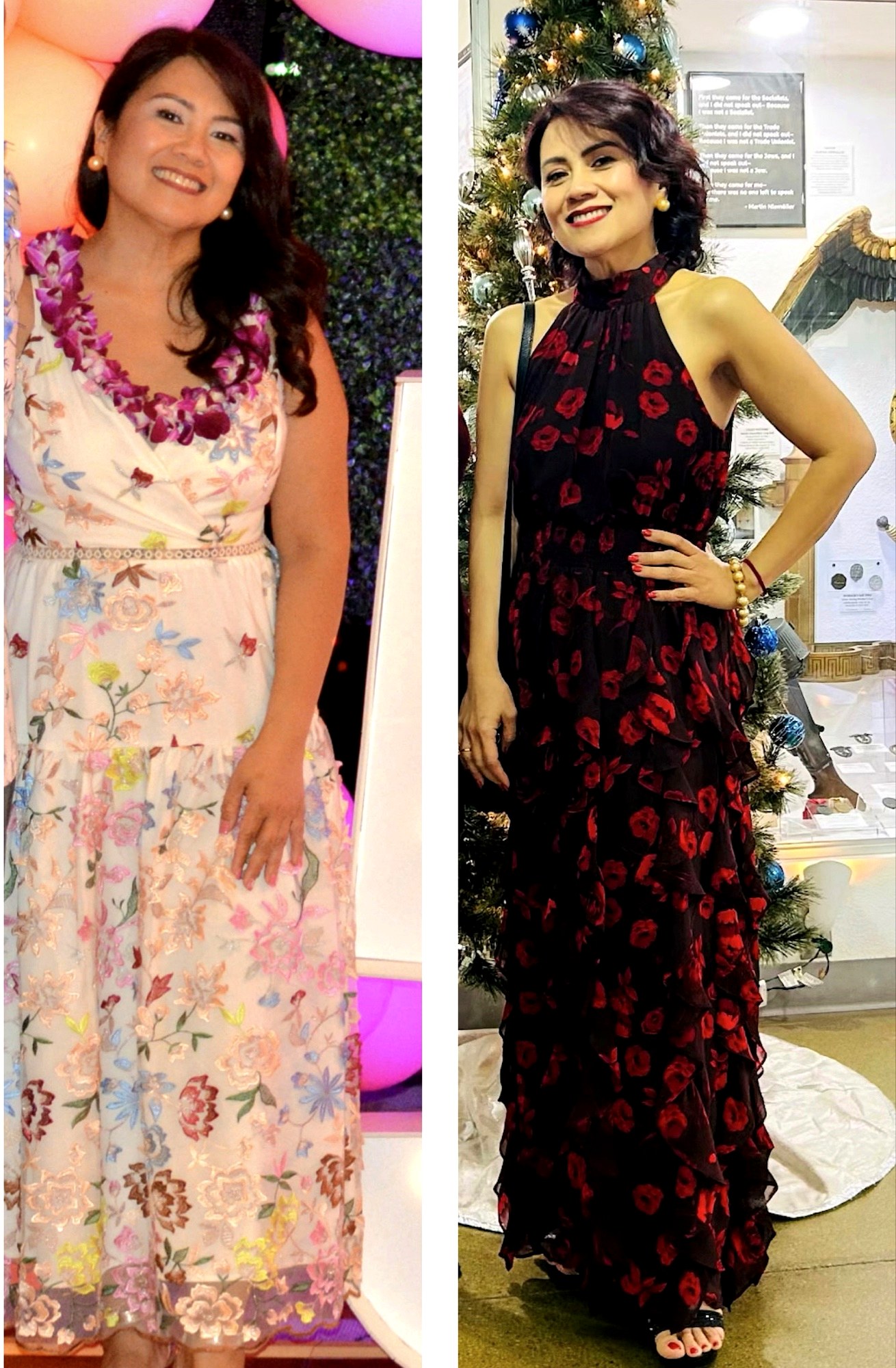 Client transformation — before and after GLP-1 weight loss at The Hydro Drip Bar